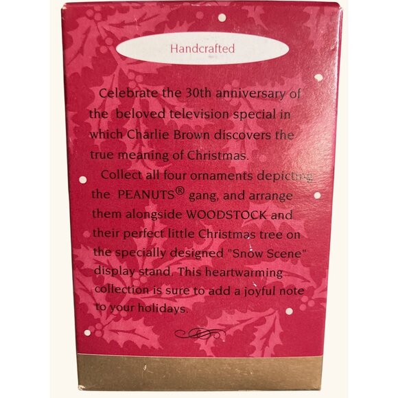 Hallmark Keepsake Ornament Snoopy A Charlie Brown Christmas Figurine - Picture 8 of 10